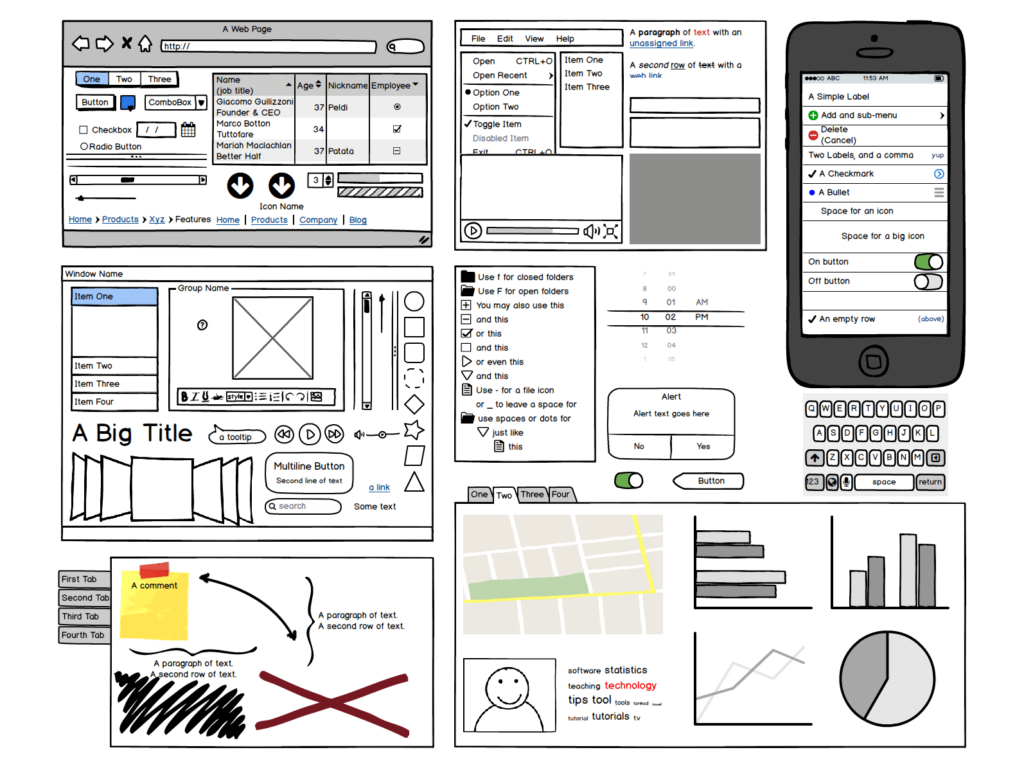 Wireframe development Services